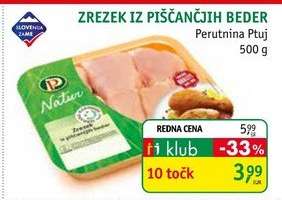 Zrezek iz piščančjih beder