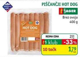 PIŠČANČJI HOT DOG