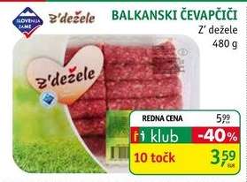 BALKANSKI ČEVAPČIČI