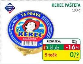 KEKEC PAŠTETA
