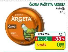 Čajna pašteta Argeta