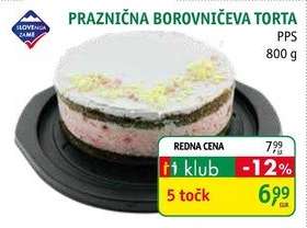 PRAZNIČNA BOROVNIČEVA TORTA