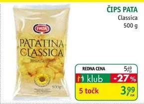 Čips Pata Classica