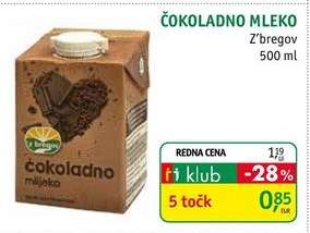 Čokoladno Mleko Z'bregov