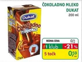 ČOKOLADNO MLEKO DUKAT