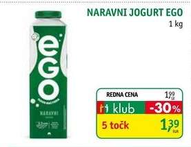 NARAVNI JOGURT EGO