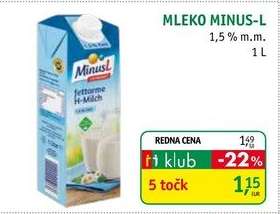 MLEKO MINUS-L