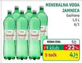MINERALNA VODA JAMNICA