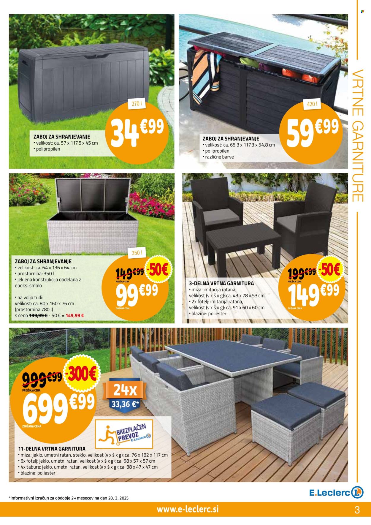 E.Leclerc katalog - 9.4.2025 - 24.5.2025. Stran 1