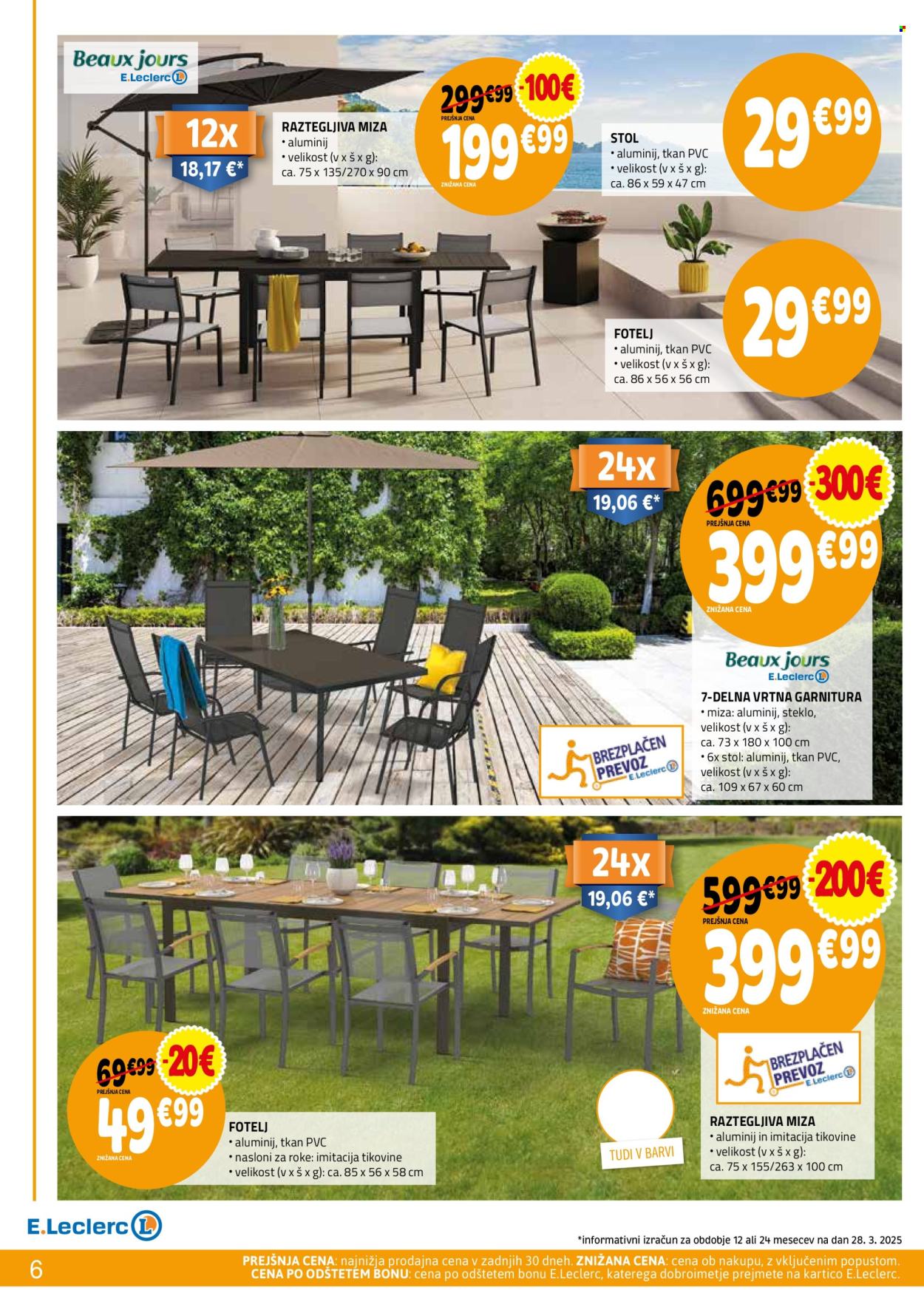 E.Leclerc katalog - 9.4.2025 - 24.5.2025. Stran 1