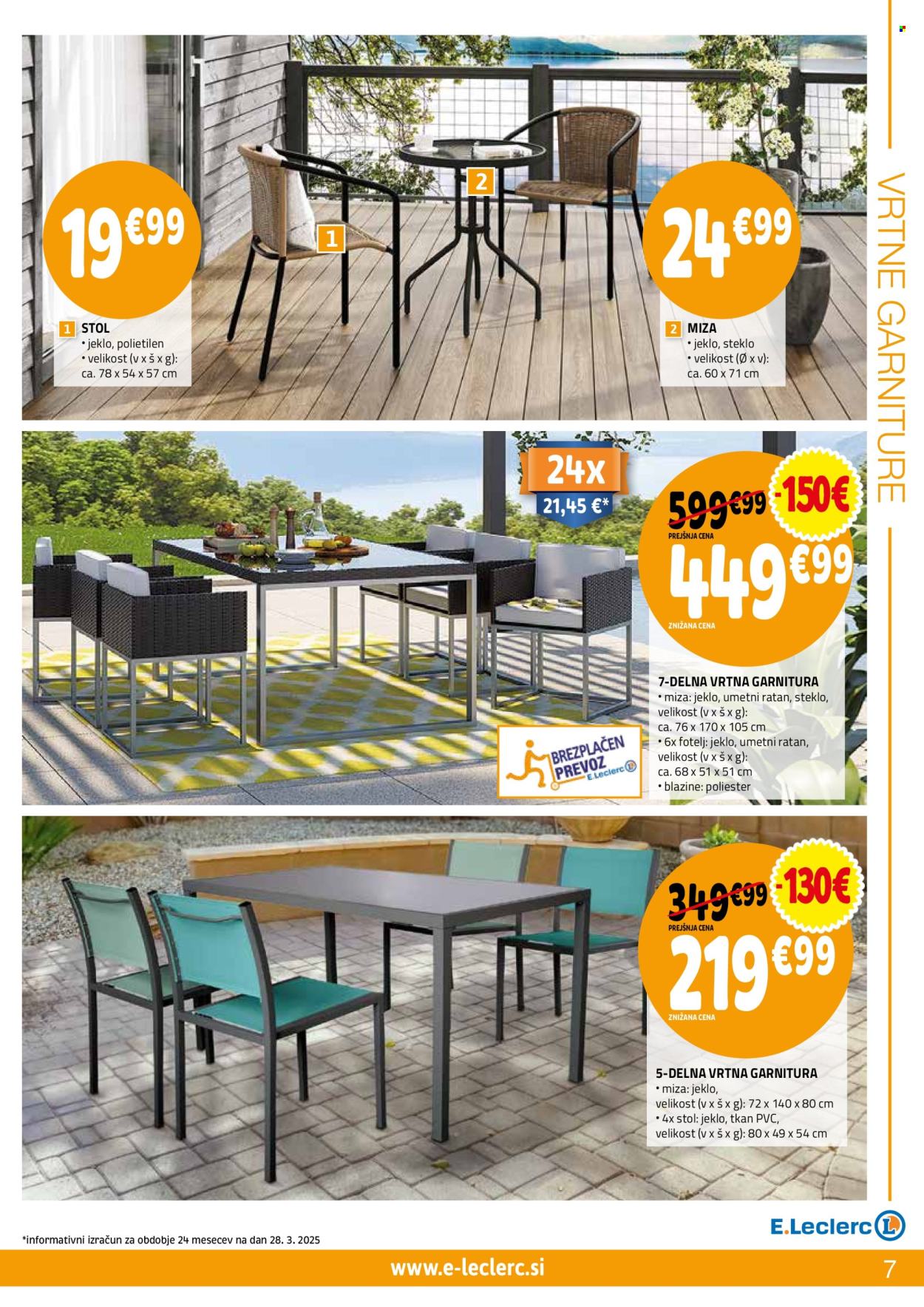 E.Leclerc katalog - 9.4.2025 - 24.5.2025. Stran 1