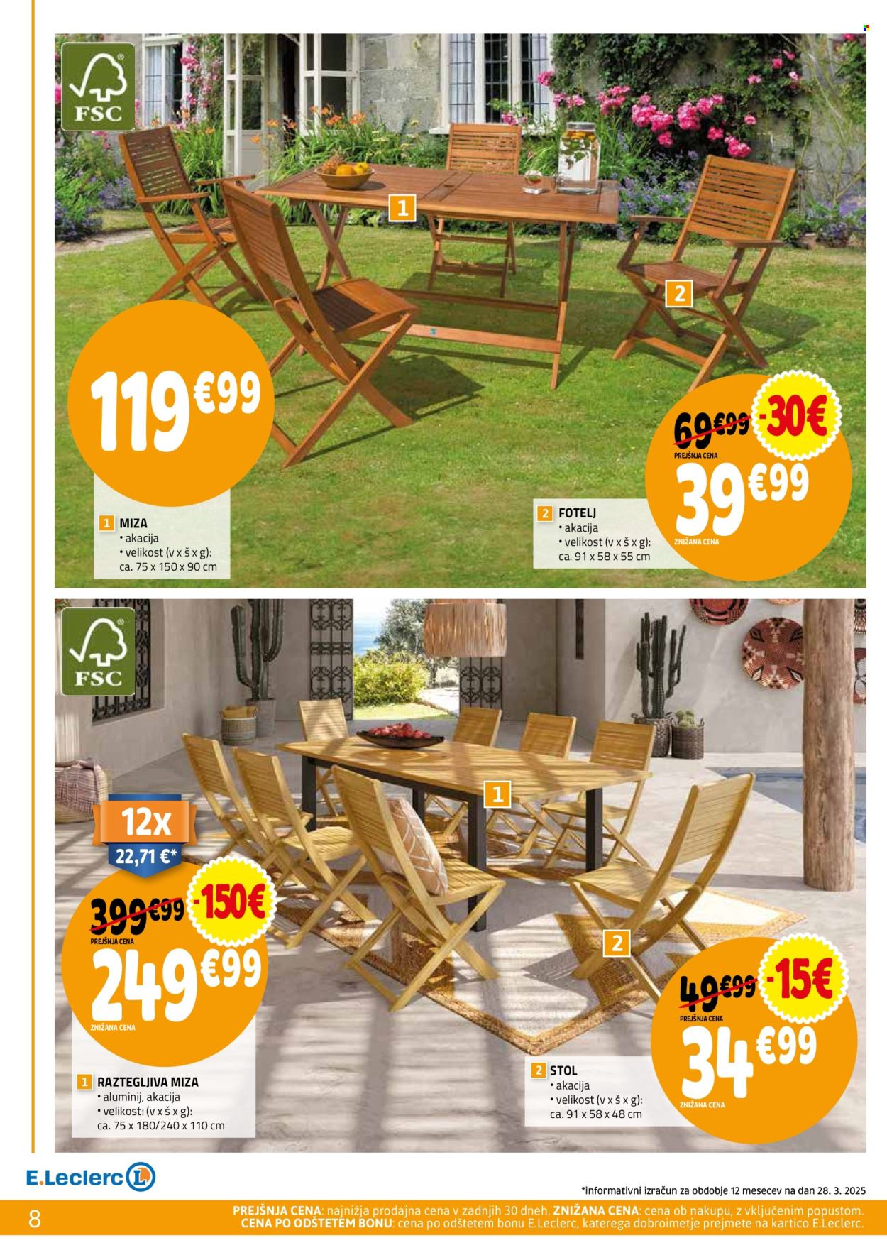 E.Leclerc katalog - 9.4.2025 - 24.5.2025. Stran 1