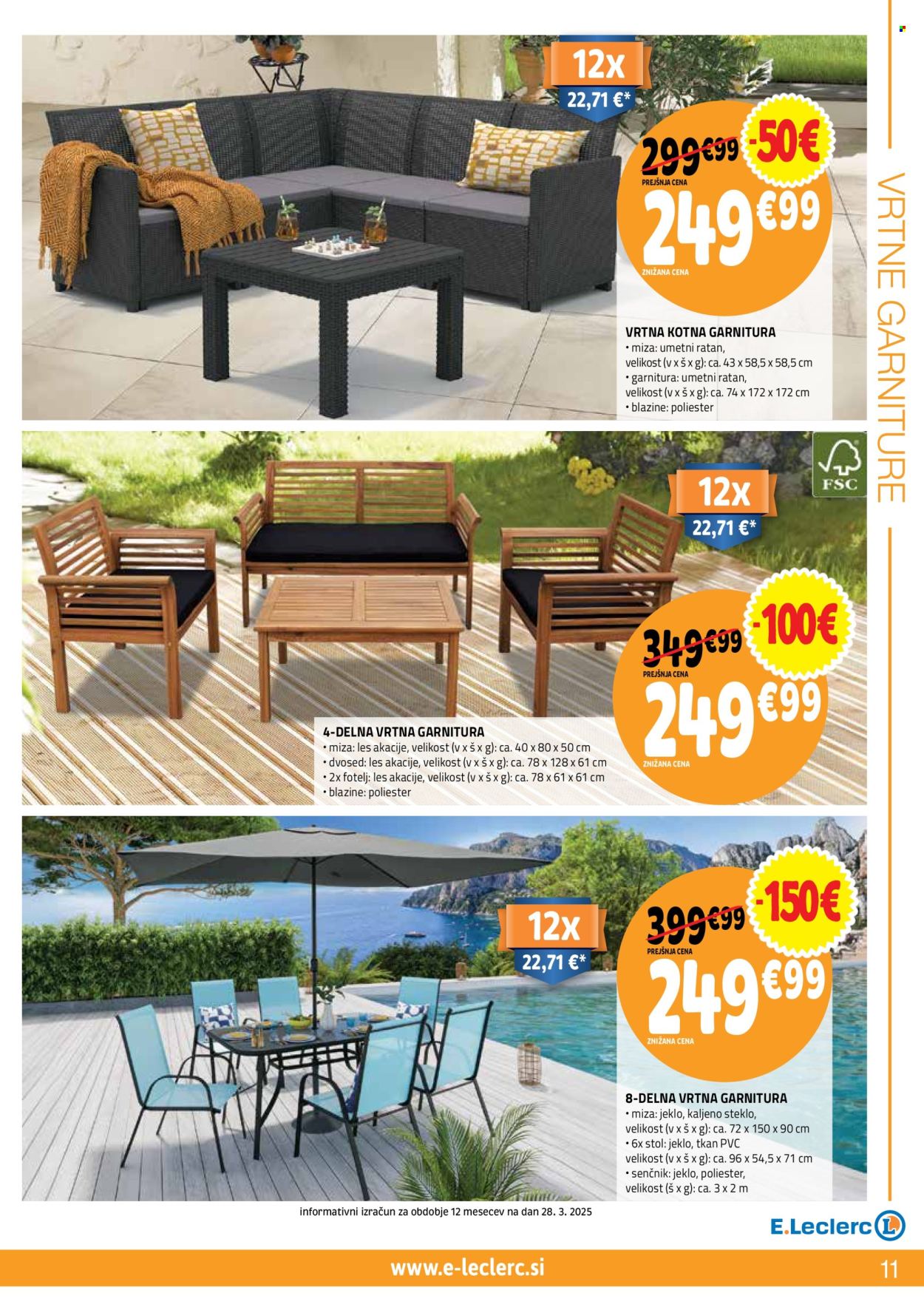 E.Leclerc katalog - 9.4.2025 - 24.5.2025. Stran 1