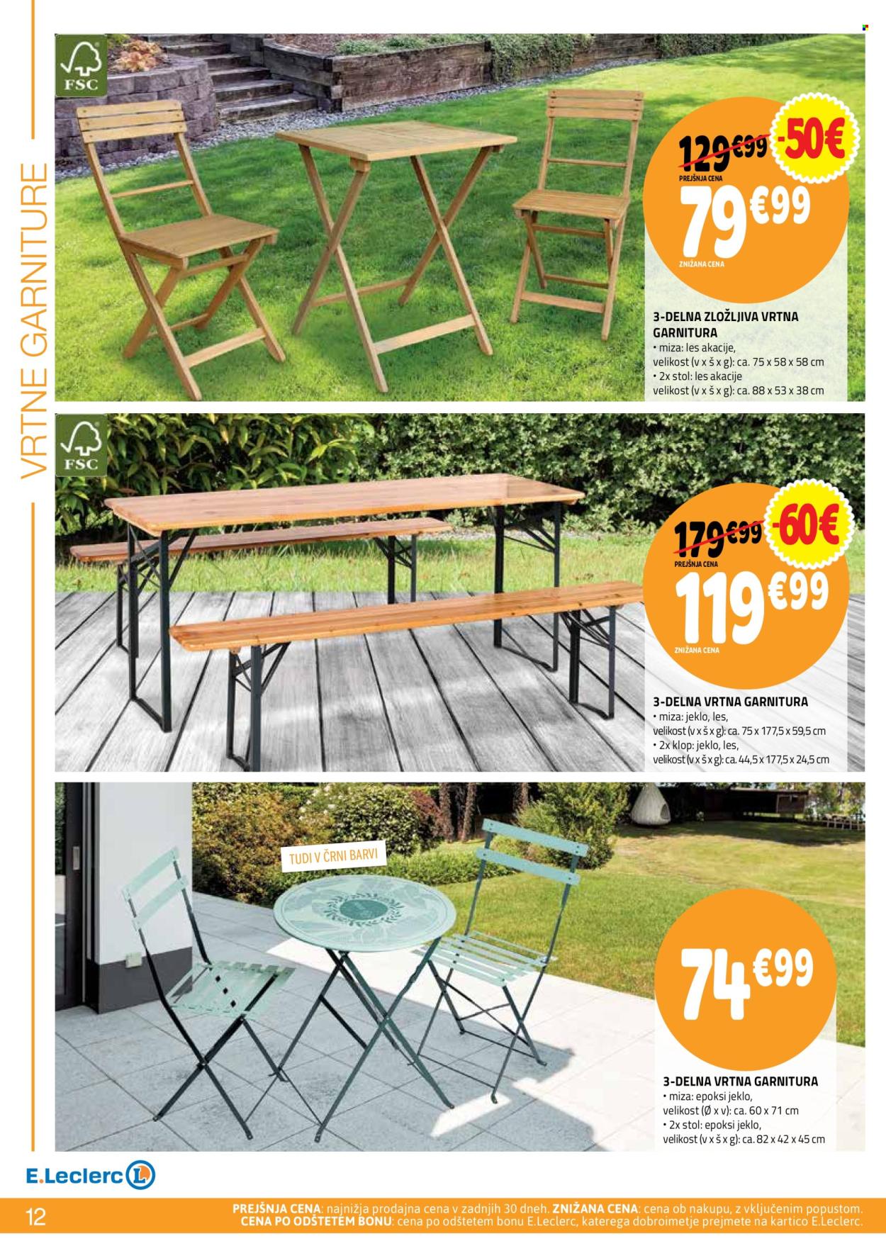 E.Leclerc katalog - 9.4.2025 - 24.5.2025. Stran 1