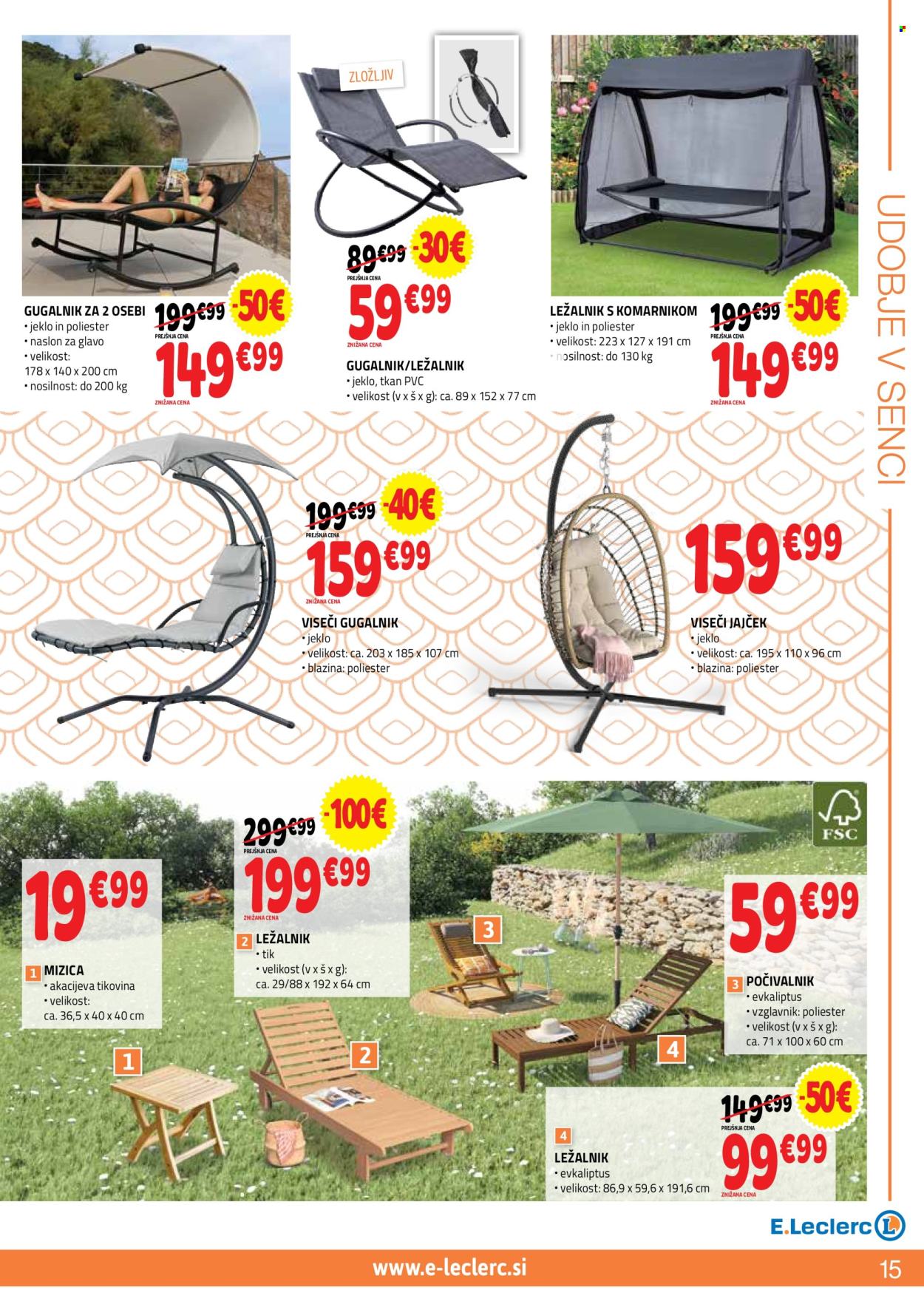 E.Leclerc katalog - 9.4.2025 - 24.5.2025. Stran 1