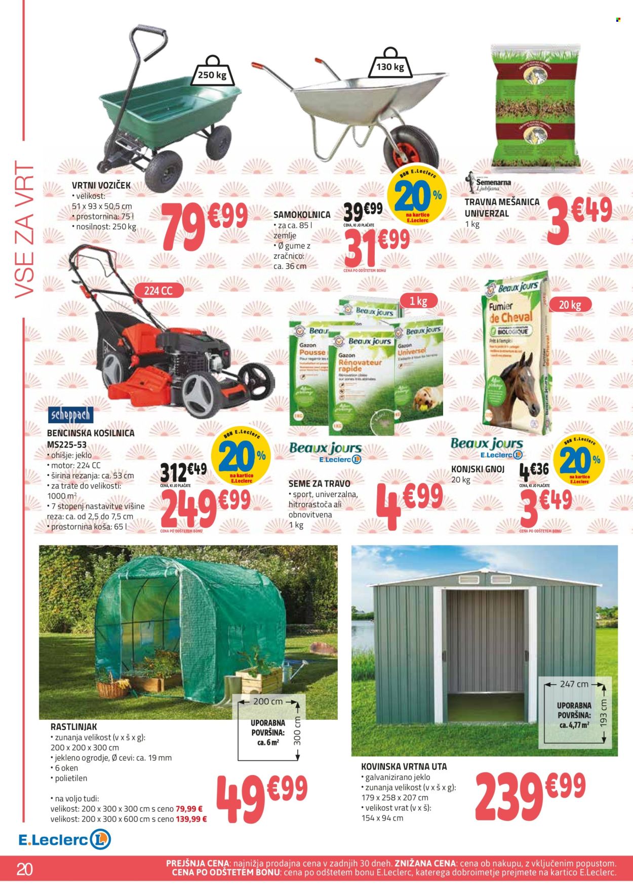 E.Leclerc katalog - 9.4.2025 - 24.5.2025. Stran 1