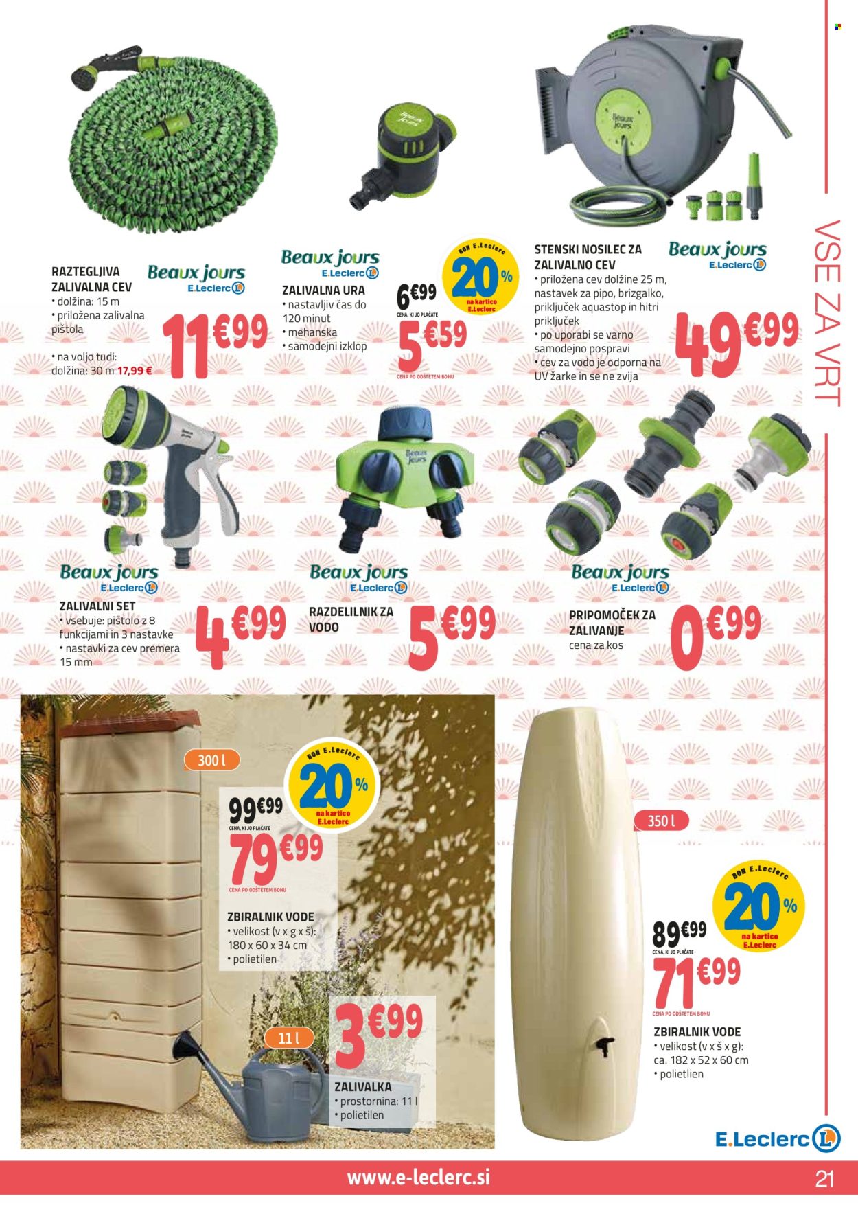 E.Leclerc katalog - 9.4.2025 - 24.5.2025. Stran 1