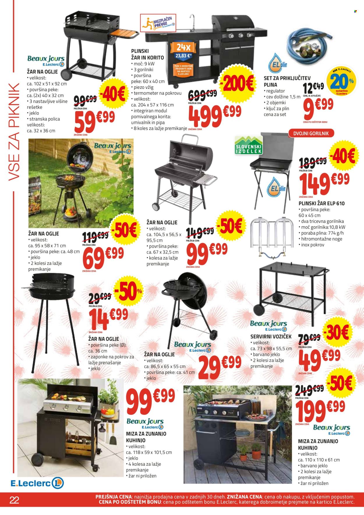 E.Leclerc katalog - 9.4.2025 - 24.5.2025. Stran 1