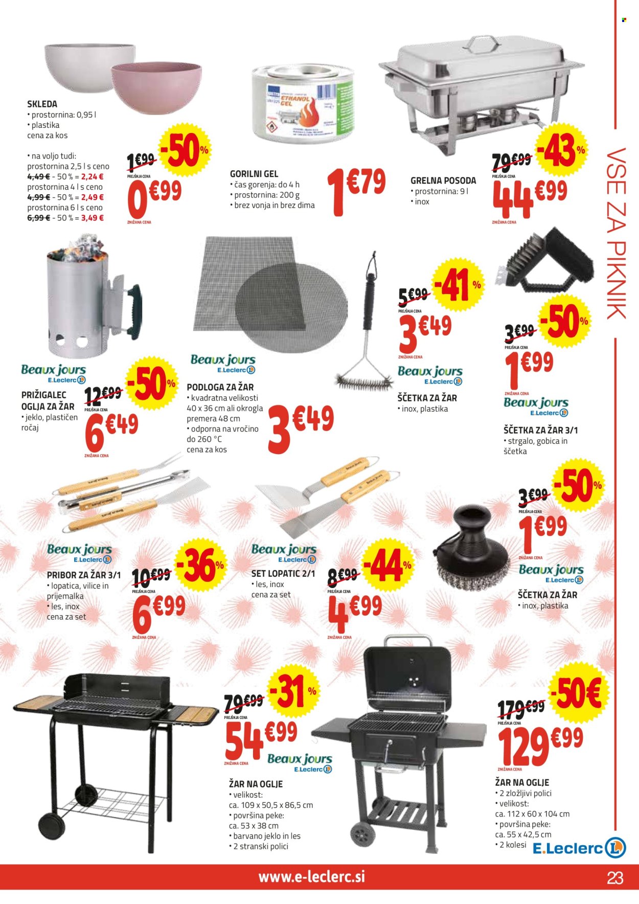 E.Leclerc katalog - 9.4.2025 - 24.5.2025. Stran 1
