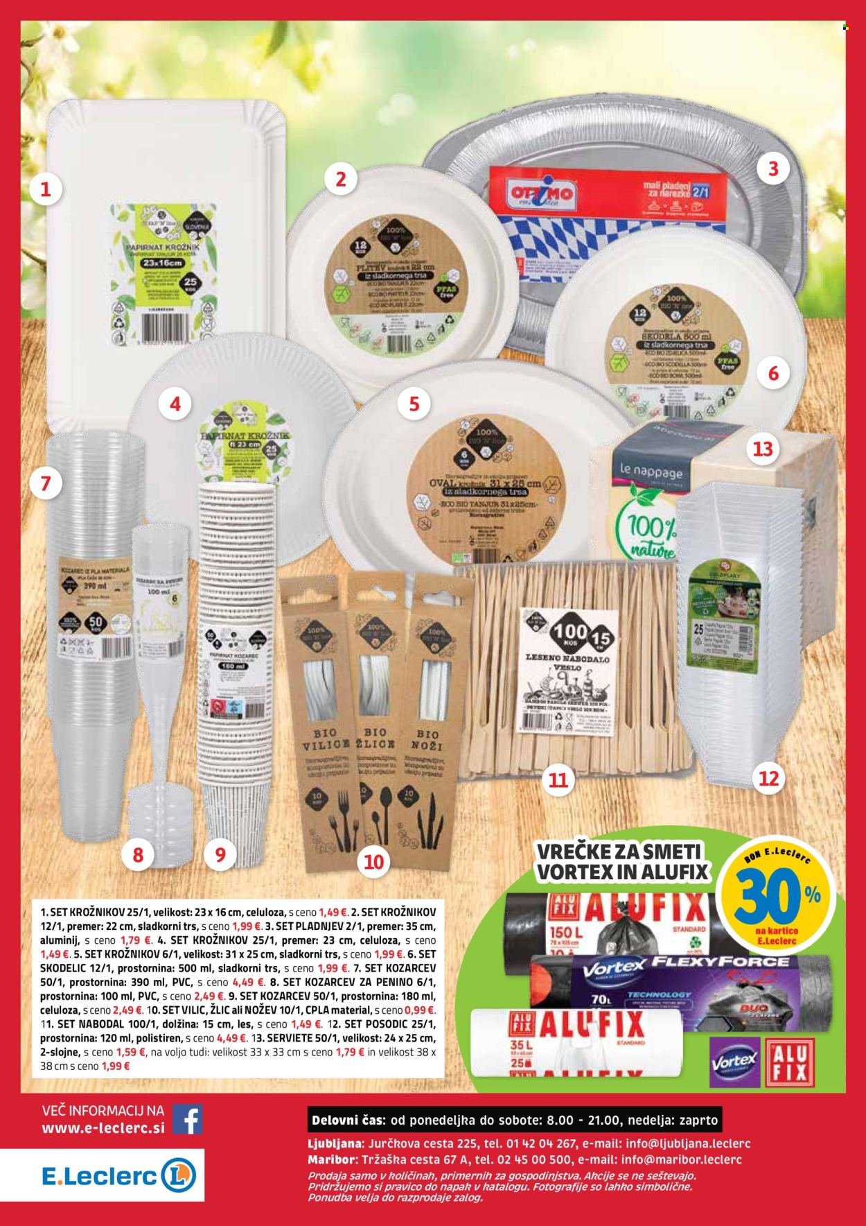 E.Leclerc katalog - 9.4.2025 - 24.5.2025. Stran 1