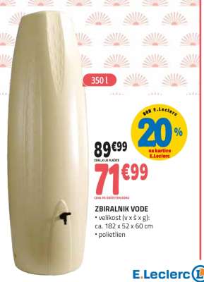 ZBIRALNIK VODE