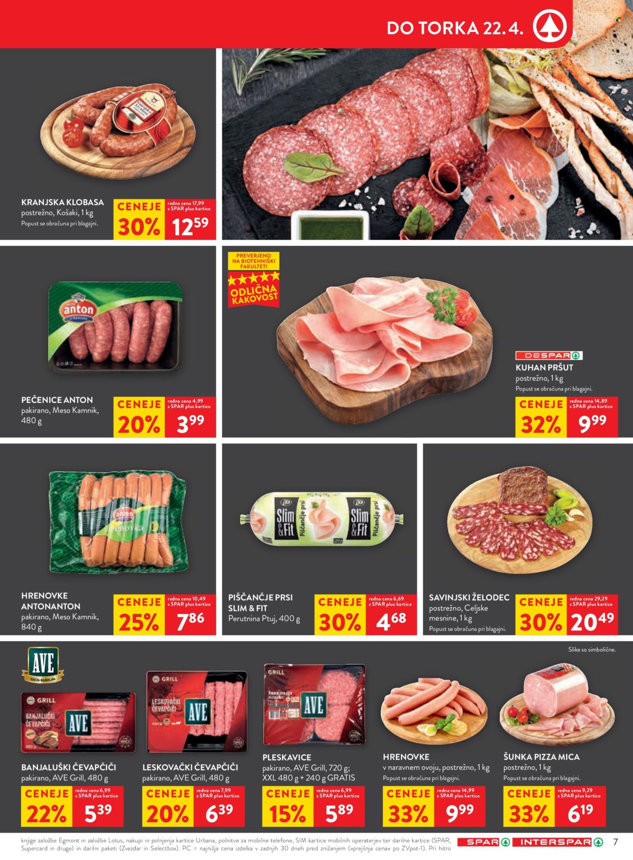 SPAR katalog - 16.4.2025 - 13.5.2025. Stran 1