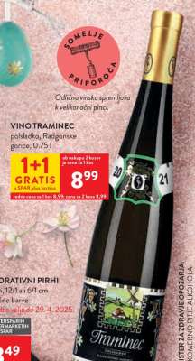 Vino Traminec