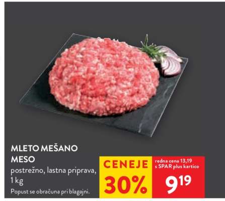 MLETO MEŠANO MESO