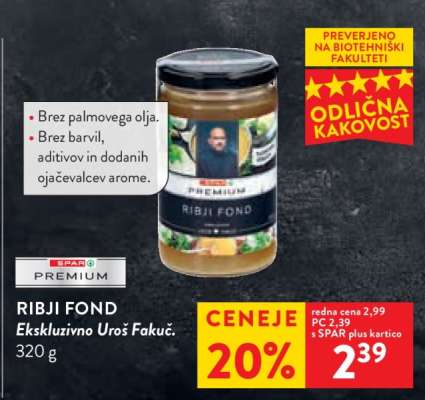 RIBJI FOND Ekskluzivno Uroš Fakuč