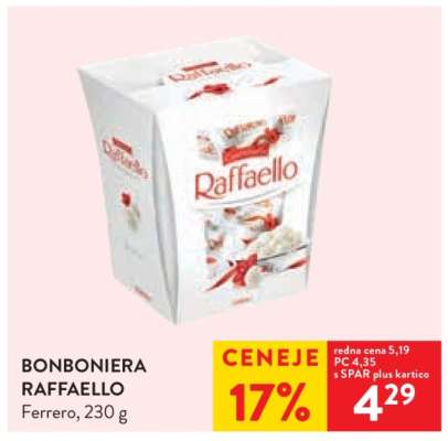 Bonboniera Raffaello