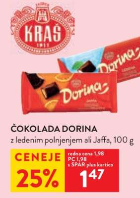 Čokolada Dorina