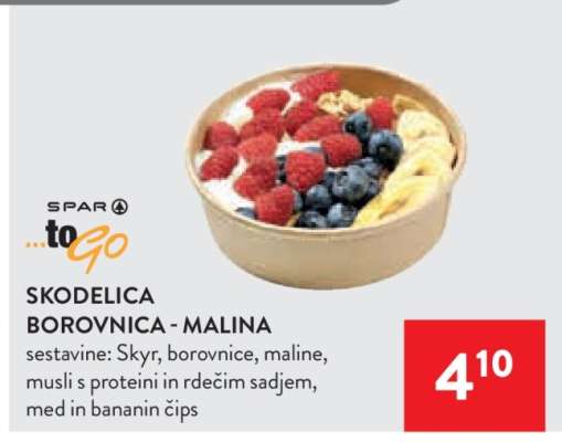 SKODELICA BOROVNICA - MALINA