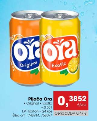 PIJAČA ORA