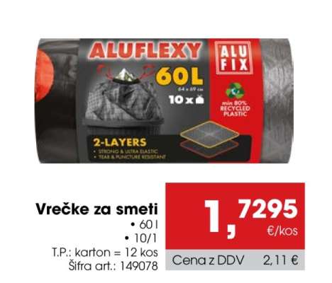 VREČKE ZA SMETI