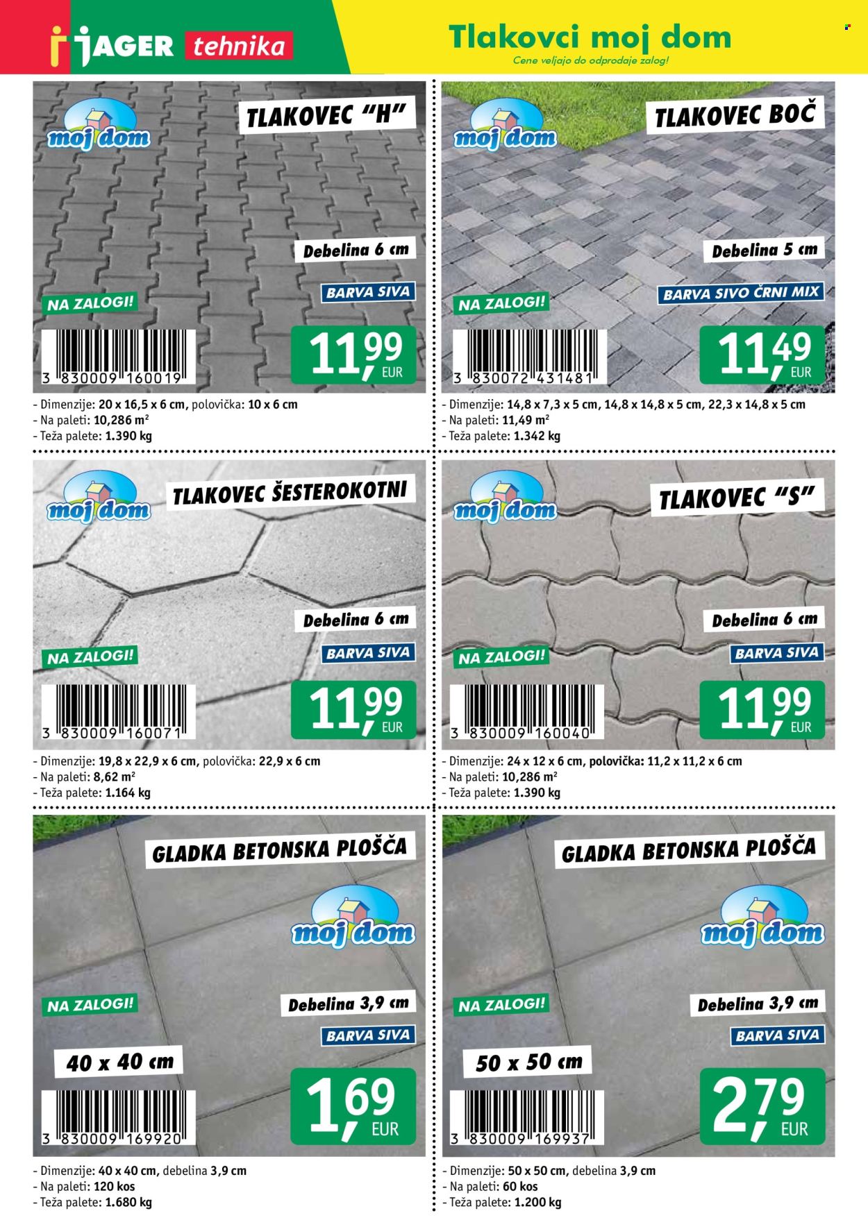 JAGER katalog. Stran 1