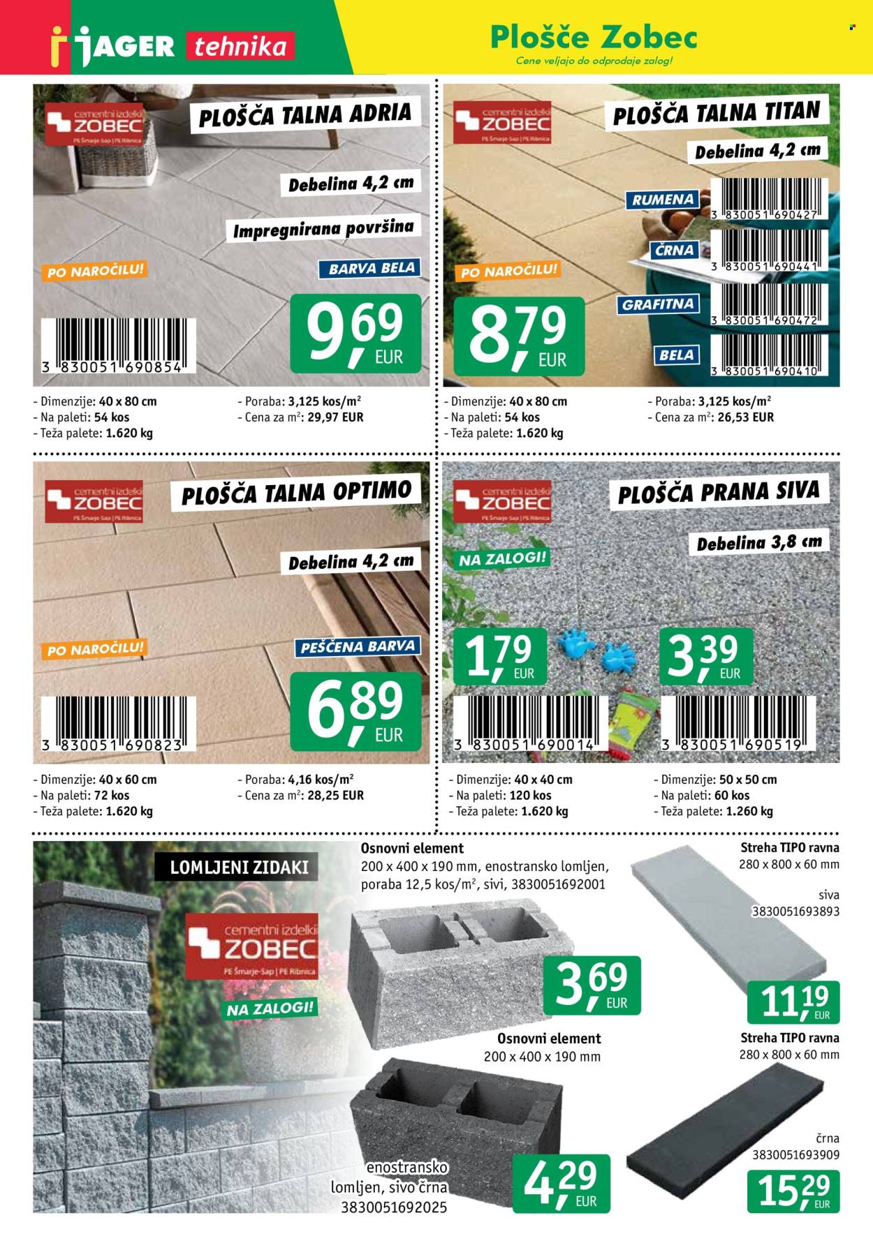 JAGER katalog. Stran 1