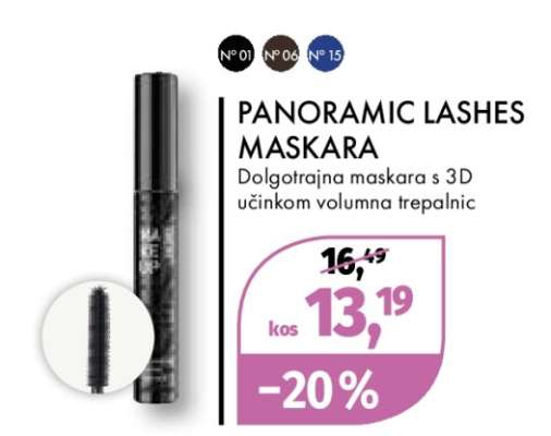 PANORAMIC LASHES MASKARA
