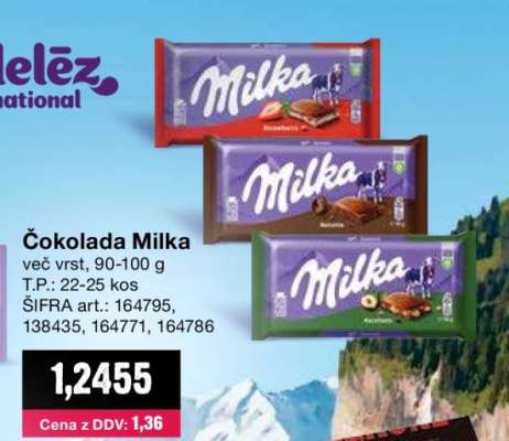 ČOKOLADA MILKA