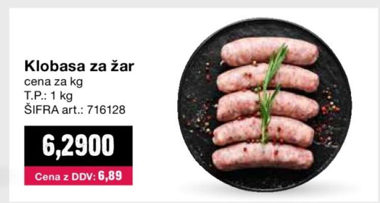 KLOBASA ZA ŽAR
