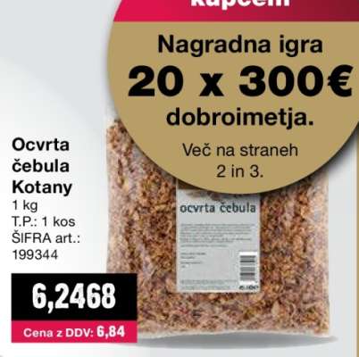 Ocvrta čebula Kotany
