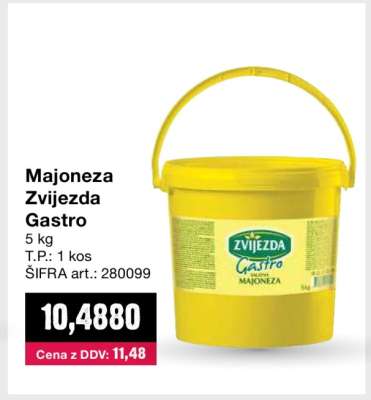 Majoneza Zvijezda Gastro