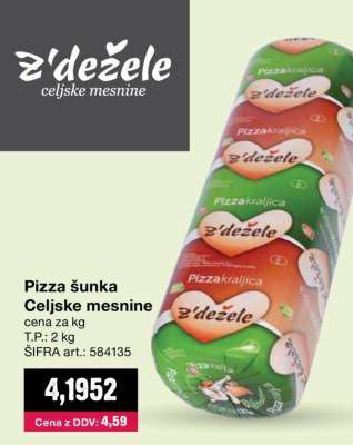 PIZZA ŠUNKA