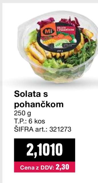 Solata s pohančkom
