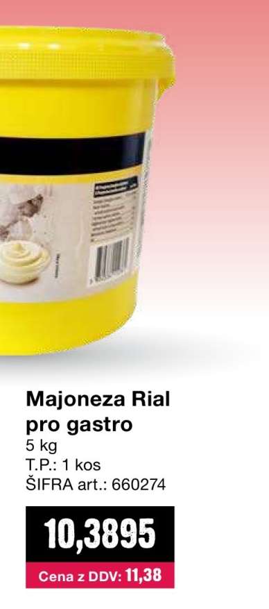 Majoneza Rial pro gastro