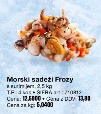 Morski sadeži Frozy