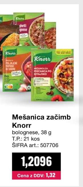 Mešanica začimb Knorr