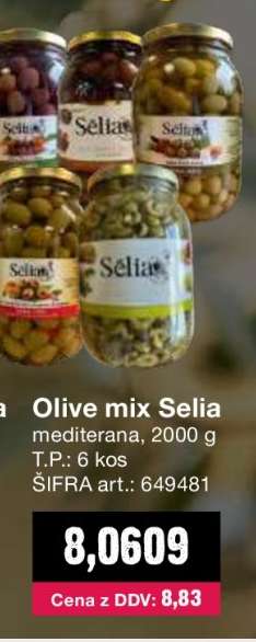 Olive mix Selia