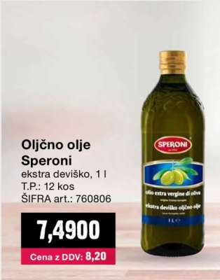 Oljčno olje Speroni