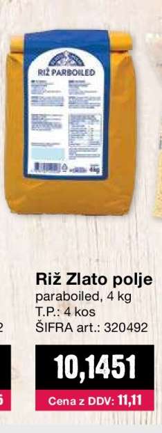 RIŽ ZLATO POLJE