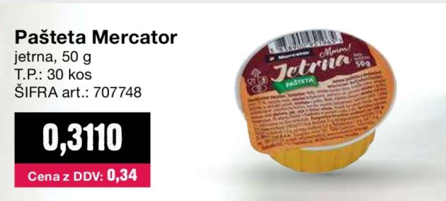 Pašteta Mercator